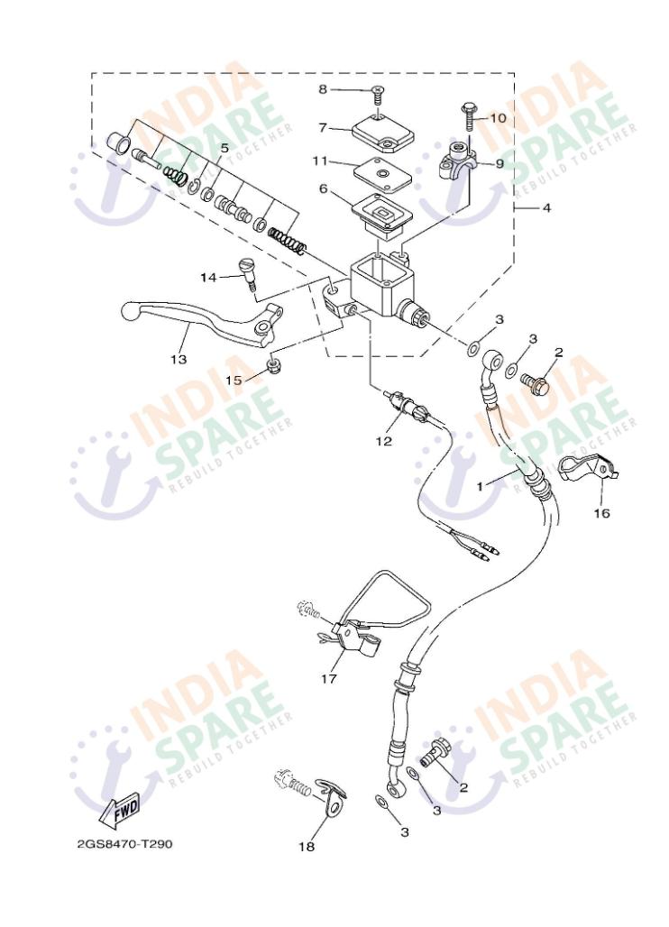 FRONT MASTER CYLINDER
